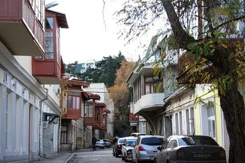 Ялта улицы города
