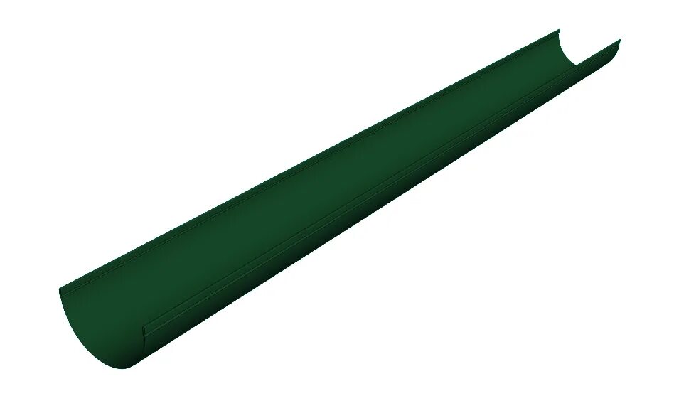 Белая. Жалоб водоточный технониколь. Желоб водосточный d125*3000. П. Желоб водосточный d125х3000 (плд-02-9010-он).