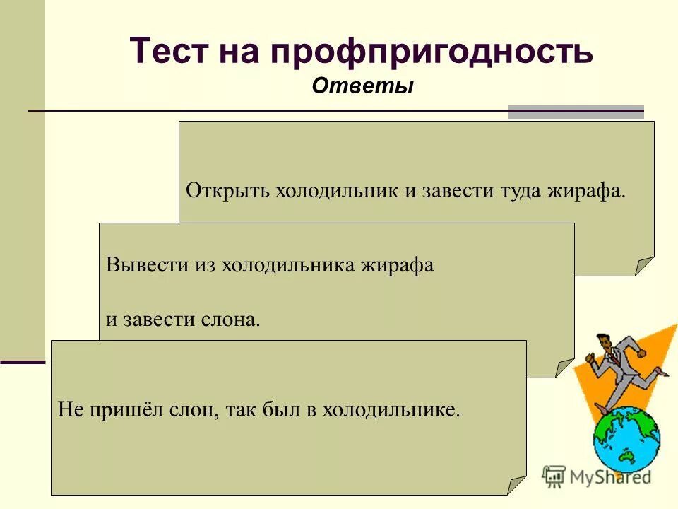 Открытый ответ