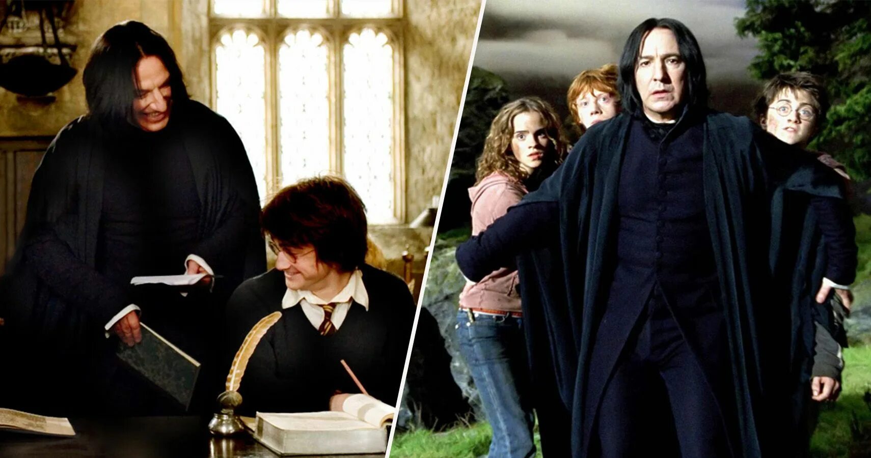 Северус снегг и гарри поттер. Снейп лучший персонаж. Профессор снегг и гарри. Северус снейп и гарри поттер. Гарри поттер профессор снегг.