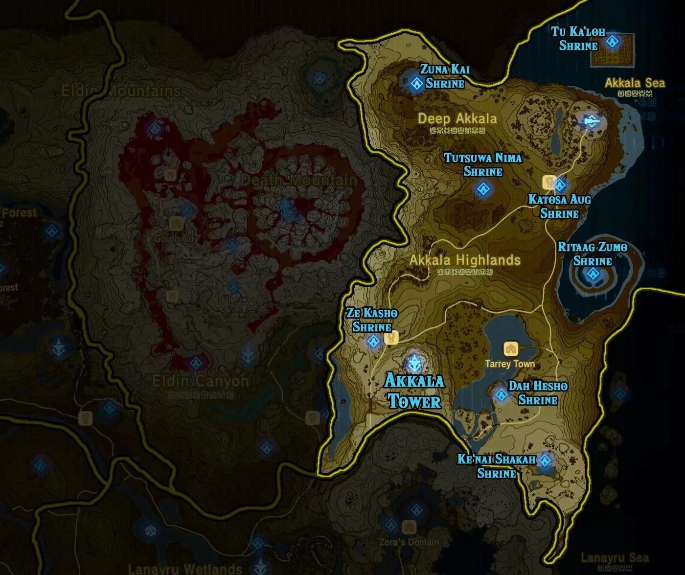 Deep shrines