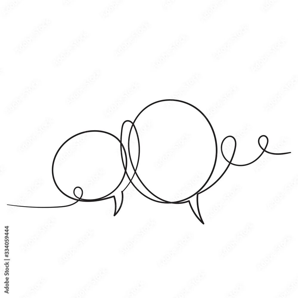 With one line. With one line
