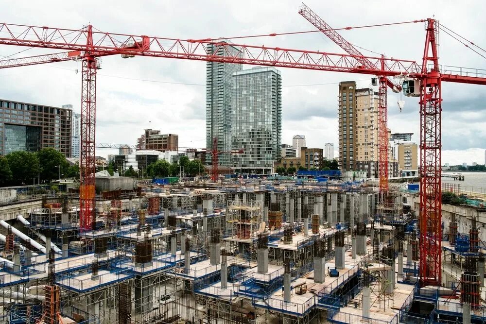 Building construction site
