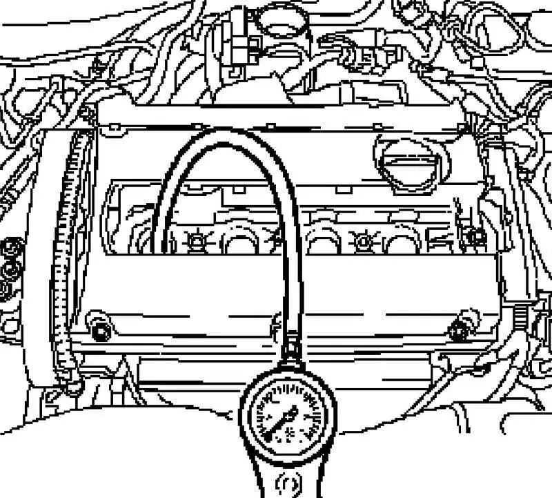 Давление масла в двигателе опель