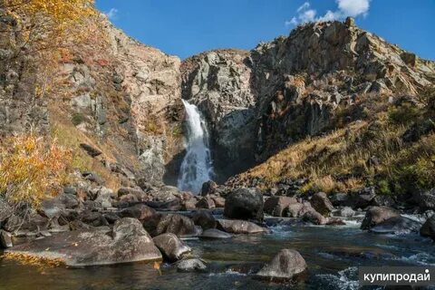 Водопад куркуре алтай