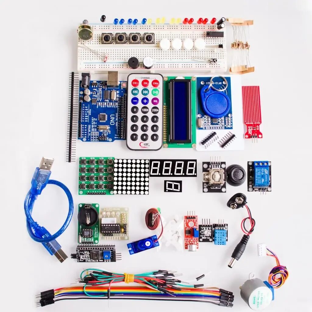 Китайский ардуино. Arduino uno набор. комплект ардуино уно. модуль ардуино уно. конструктор ардуино уно.