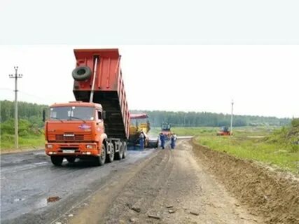 Строительство дорог водитель