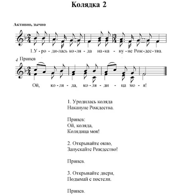 Рождественские колядки для детей короткие Ноты. Уродилась Коляда Ноты. Простые колядки на Рождество короткие. Коляда Коляда накануне Рождества Ноты.