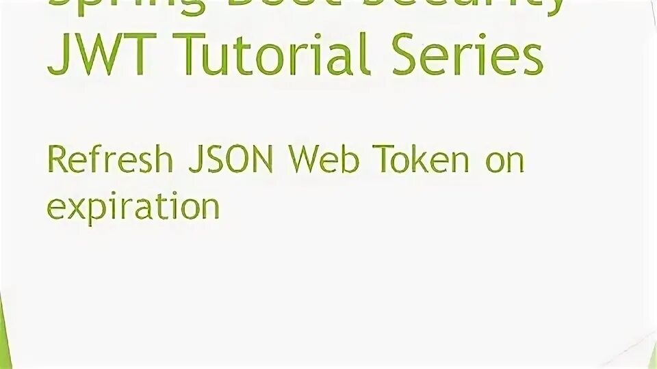 Expired refresh token перевод