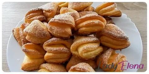 Печенье с творогом треугольники пошаговый