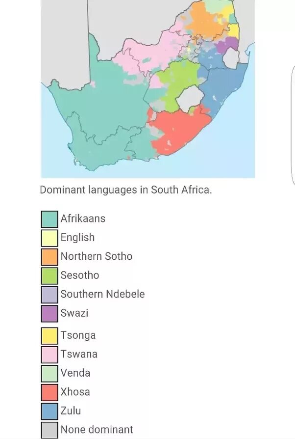 Карта языков ЮАР. ЮАР язык. Языки Южной Африки. English africa