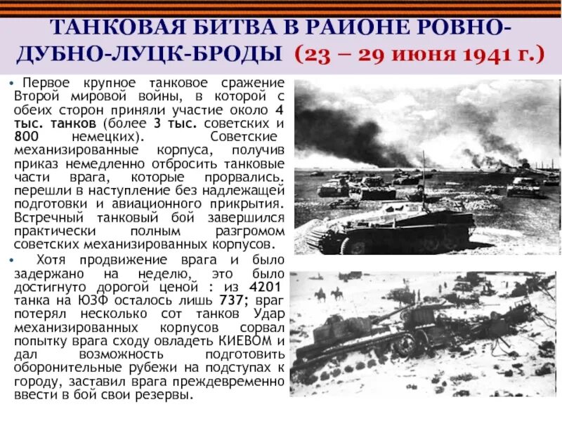Дубно сражение 1941. Дубно сражение 1941