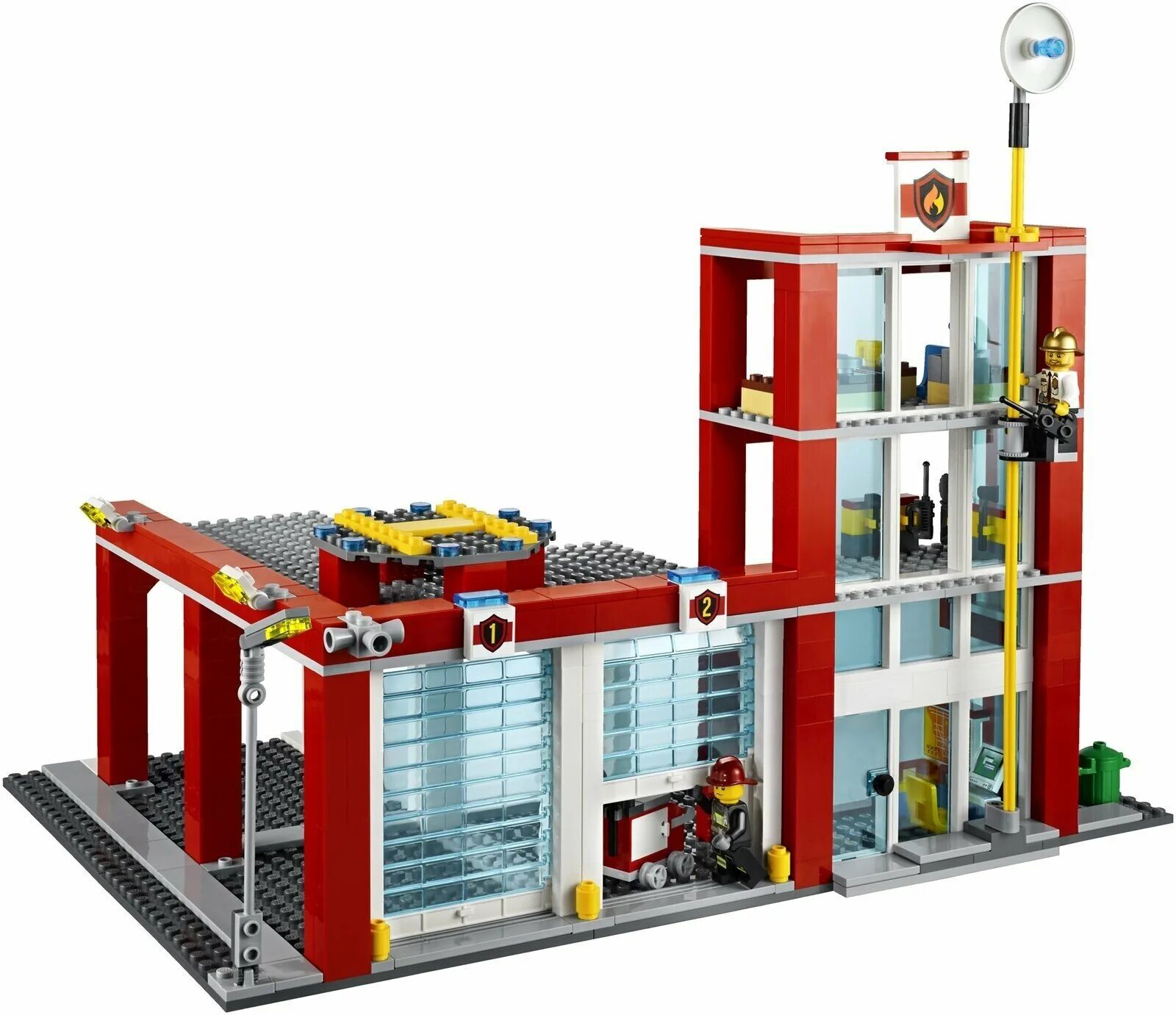 Сити пожарная. Лего City 60004. Лего Сити 60004. LEGO City 60004. Лего 60004.