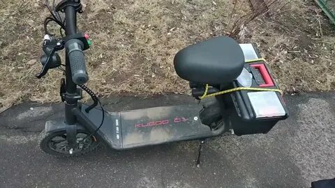 Электросамокат kugoo c1 plus