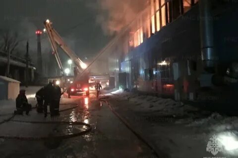 Пожар в коврове сегодня городе