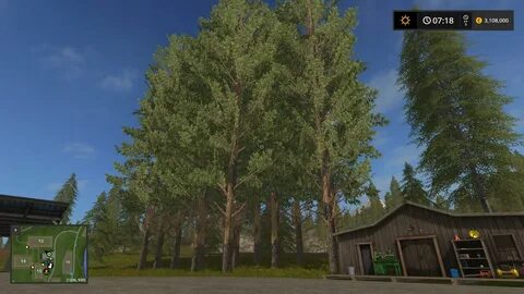 Деревья farming simulator