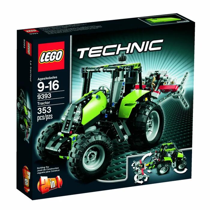 Technic трактор. Technic трактор