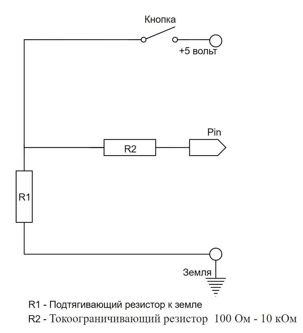 Подтяжка в схеме