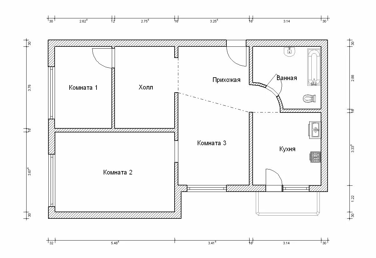 План квартиры комнаты. Чертеж трехкомнатной квартиры с размерами. Чертеж трехкомнатной кв. План квартиры чертеж. План квартиры с размерами чертеж.