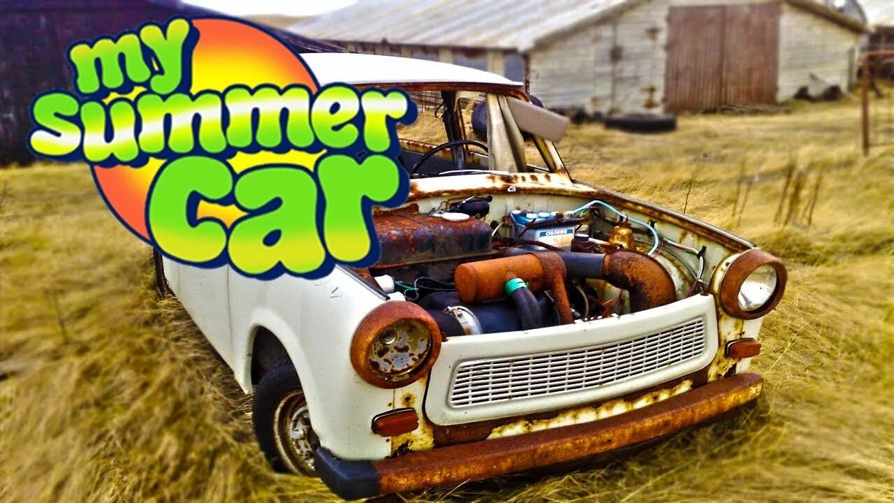 Видео игра my summer. Май саммер car. Summer car 1995. Фургон май саммер кар. Стрим my Summer car.