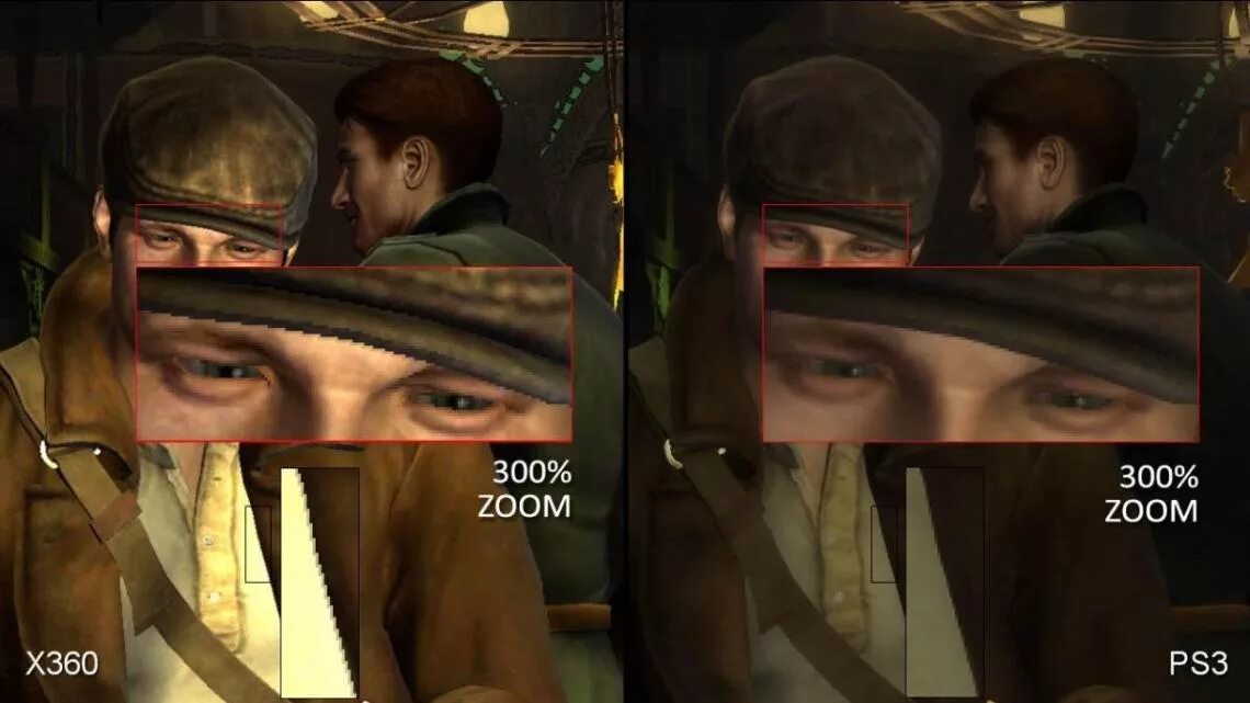 The Saboteur ps3 vs Xbox 360 Graphics. Сглаживание в играх. Antialiasing что это в играх. Сглаживание лесенок в играх.