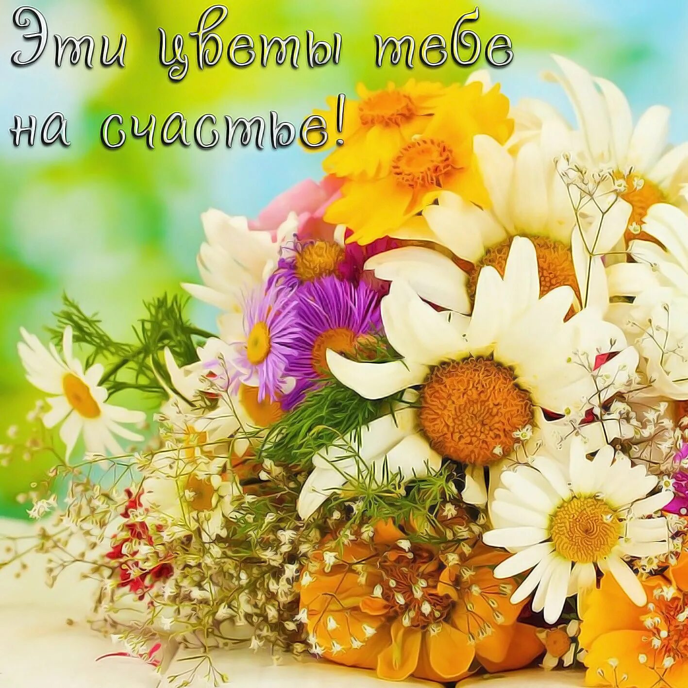 Желаю цветущего
