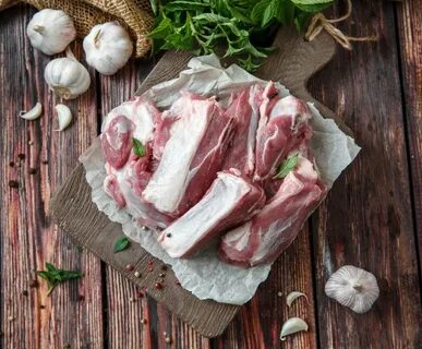 Баранина кусочками