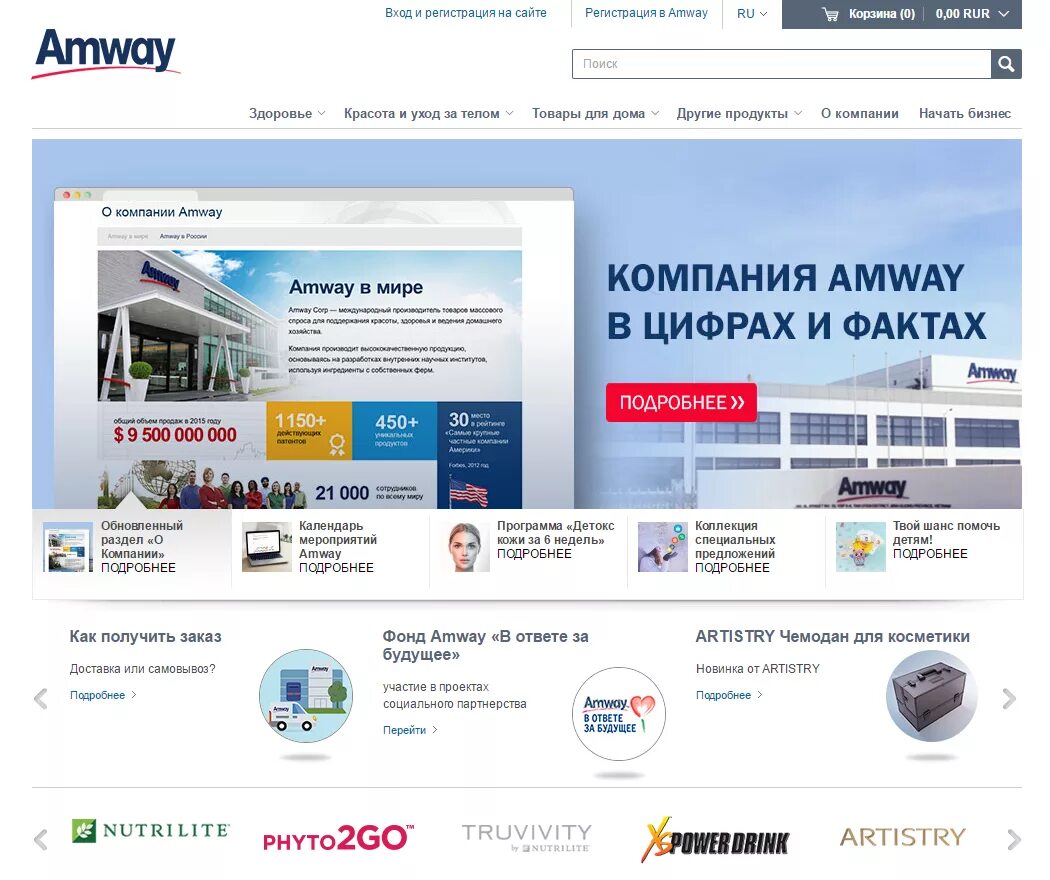 Подробнее о компании. Amway. Amway.ru. Амвэй личный кабинет.