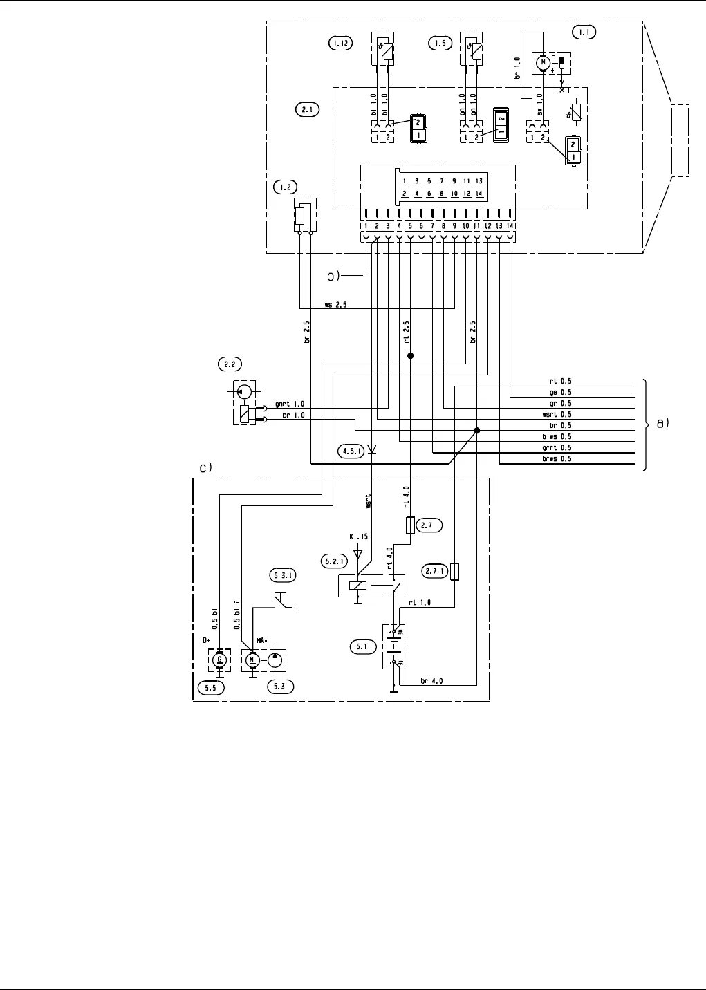 Схема подключения автономного отопителя Eberspacher_Airtronic D2