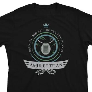 Amulet Titan Life Magic the Gathering Unisex Modern Archetype T-Shirt or Ho...