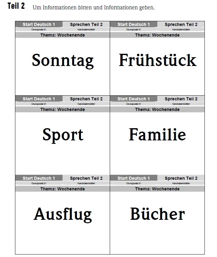 Теста 1 по немецкому. Start Deutsch a1 карточки sprechen teil2. Карточки а1 немецкий экзамен Гете. Гете а1 немецкий sprechen задания. Карточки к экзамену start Deutsch a1.