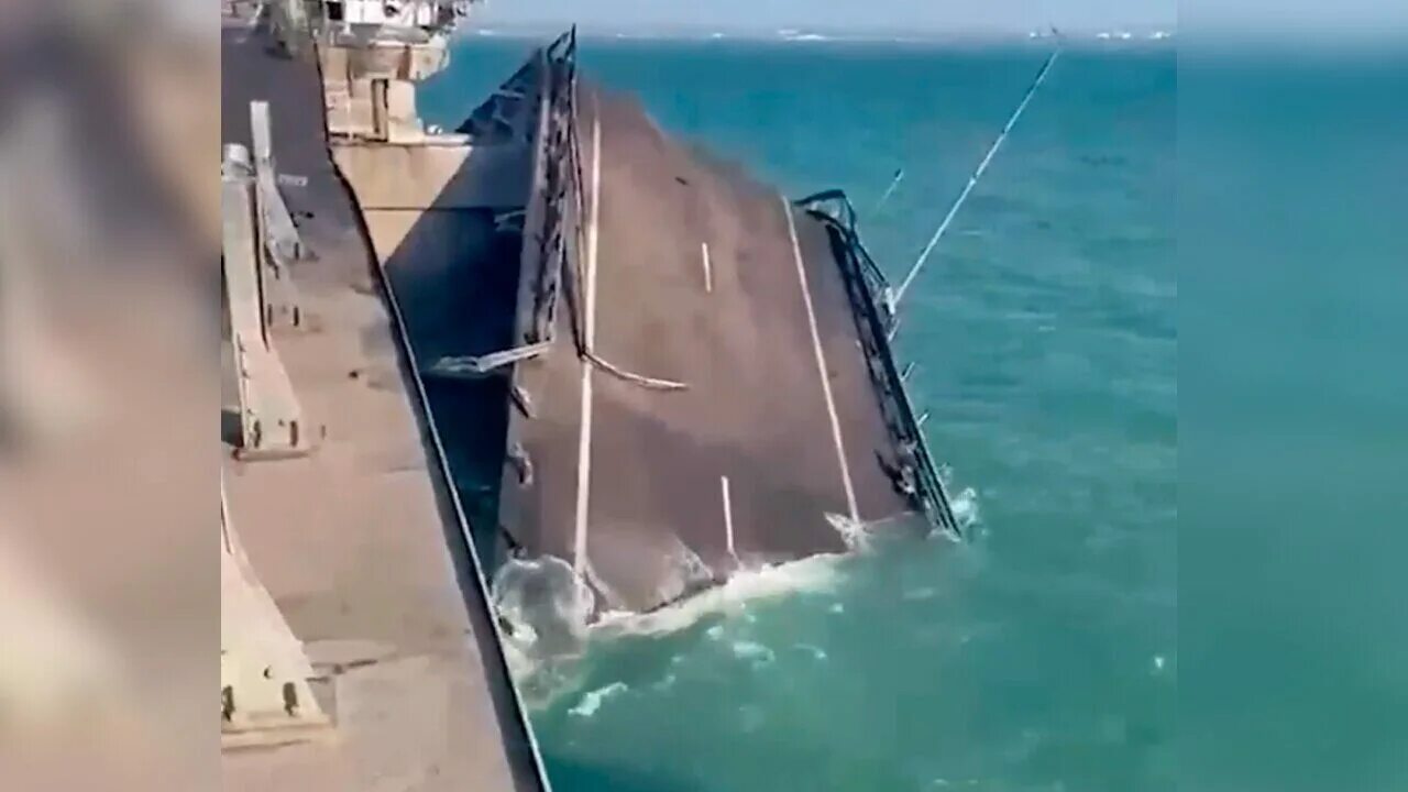 Разрушенный мост. Крымский мост взорвали 2022. Всу взорвали крымский мост. Теракт на крымском мосту 2022. После взрыва моста федоров должен был разведать.