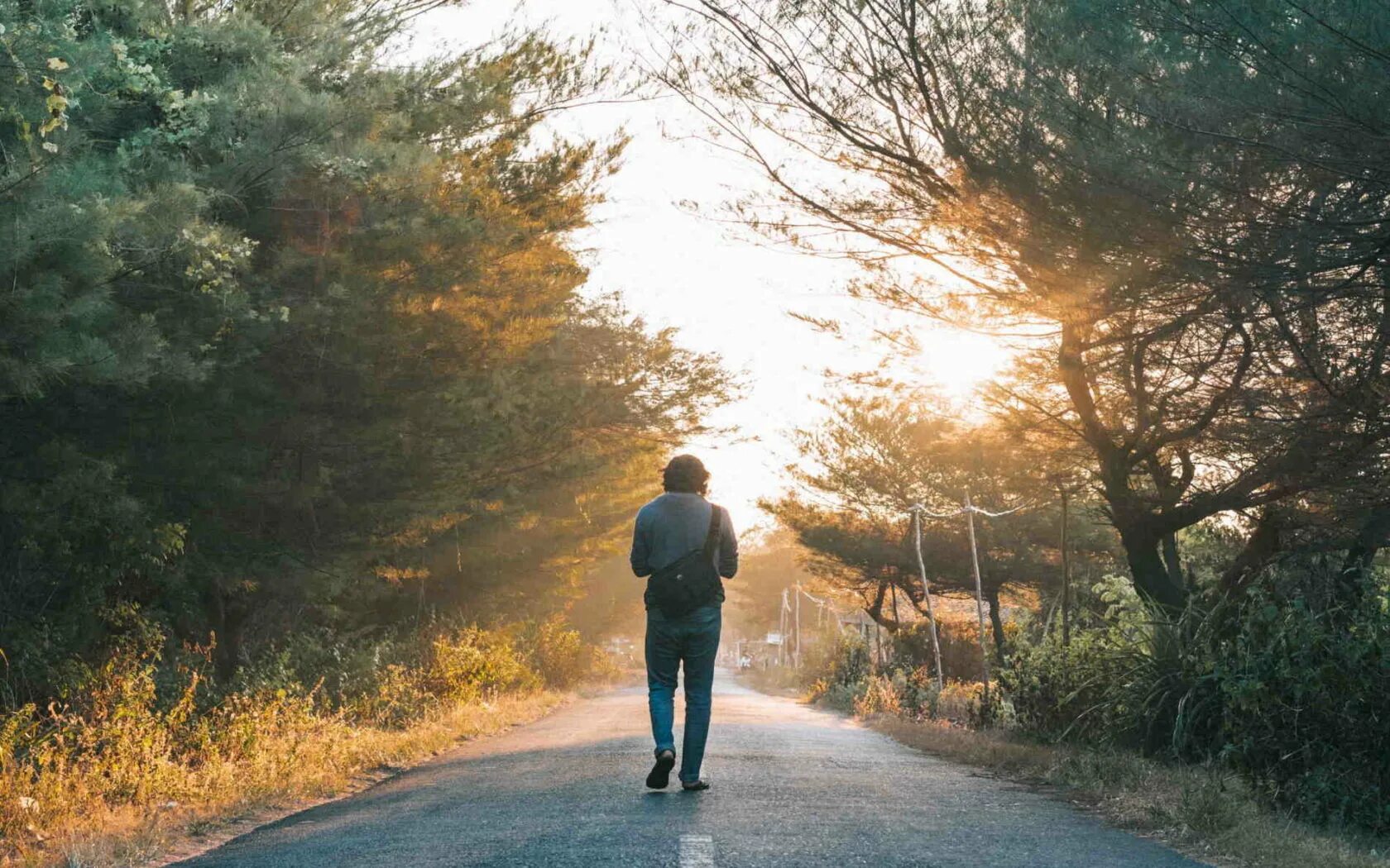 Walking to the left