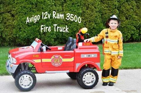 12V Ram 3500 Fire Truck Unboxing and Toy Review Fire Trucks, Don't For...