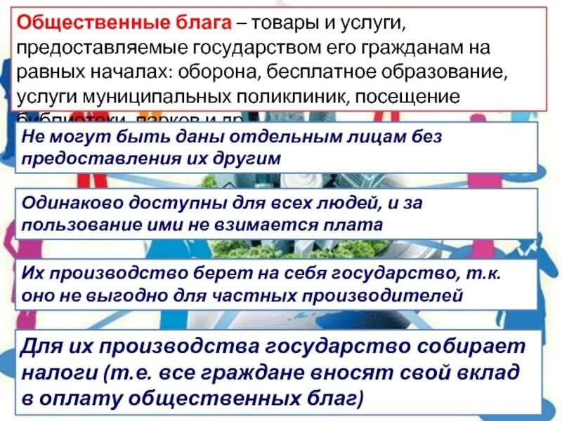 Общественные блага для жизнедеятельности человека. Производство общественных благ. Примеры общественных благ. Производство общественных благ государством. Общественные блага примеры.