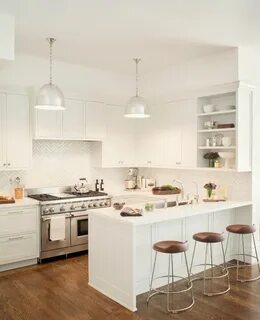It is small the kitchen