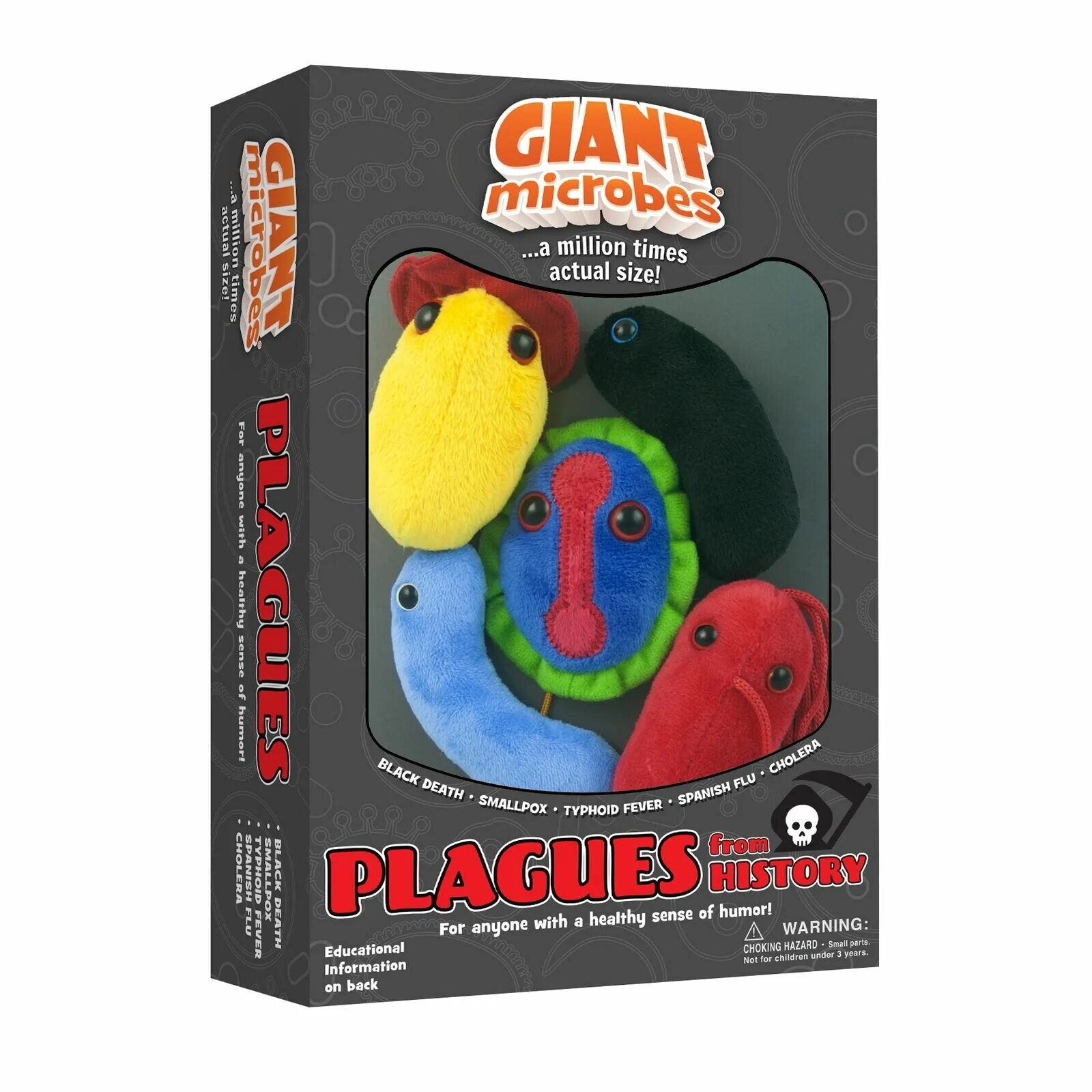 Giant toy. Giant Microbes мягкие игрушки. Игрушки микробы giant Microbes. Giant Microbes Typhoid. Плюшевые бактерии.