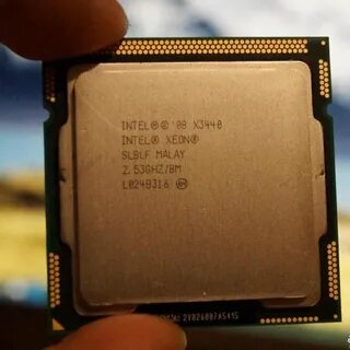 Cpu xeon x3440