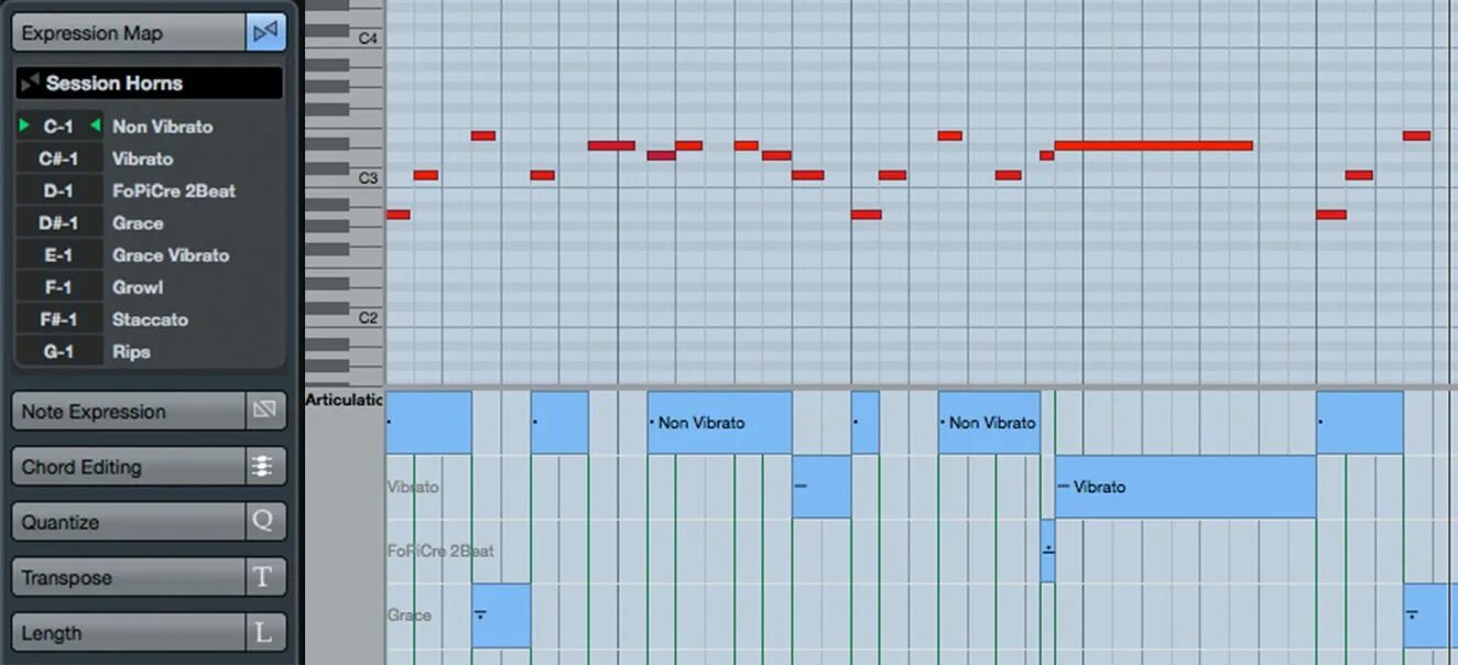 Midi mapping