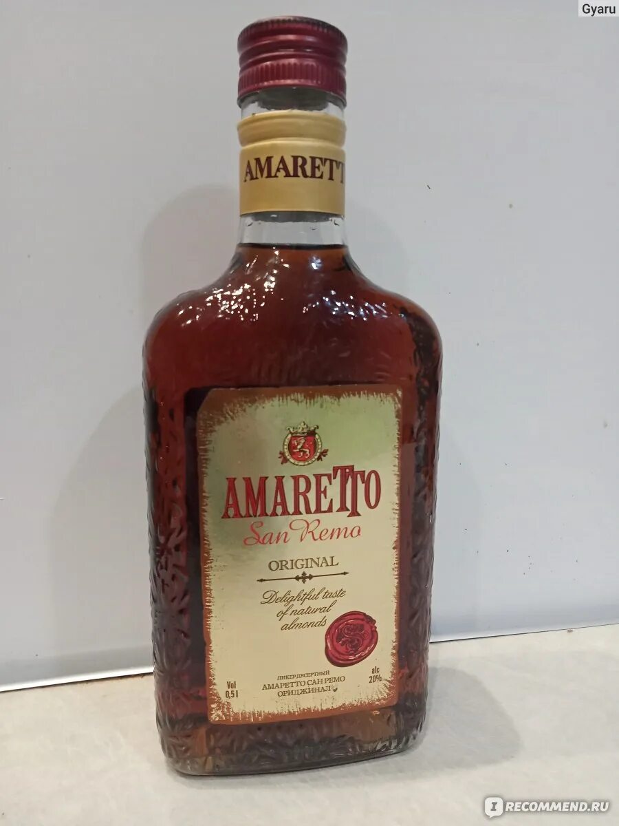 Ликер Амаретто Amaretto San Marco - "Ликёр для нищих. Вкус, цвет, состав и кому 