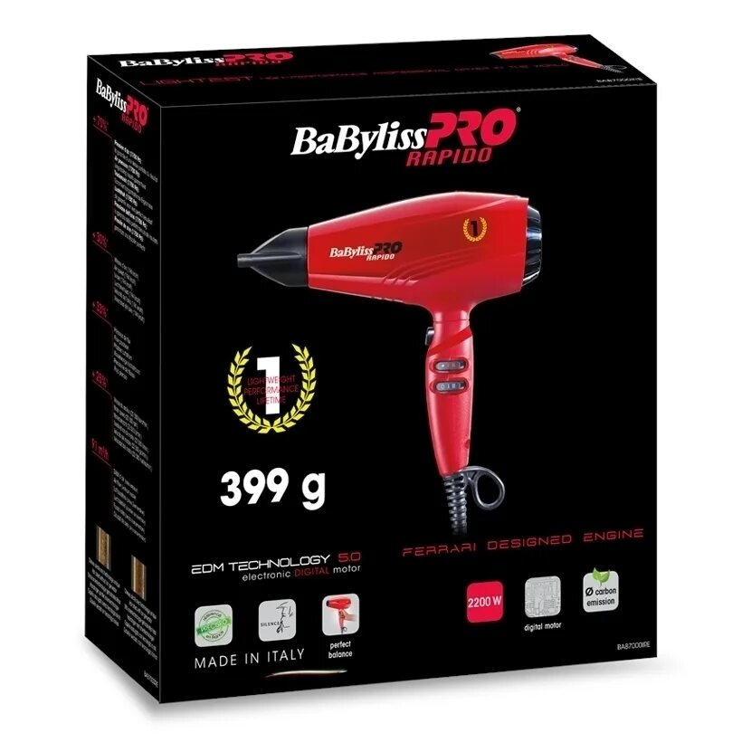 Rapido ferrari. Фен BABYLISS Pro rapido Ferrari 2200w. Фен BABYLISS Pro rapido Red. BABYLISS Pro rapido Ferrari. BABYLISS фен 2200 красный.