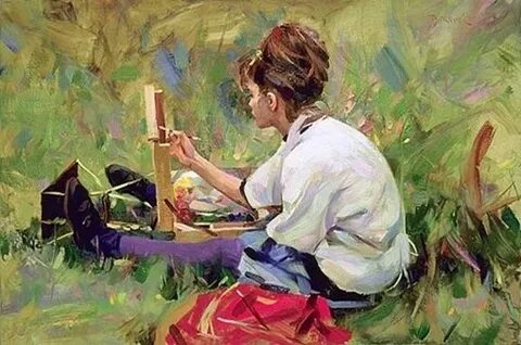 Как пишется художник
