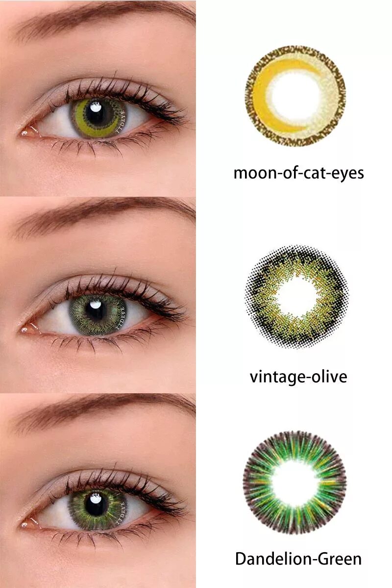 Как подобрать линзы. Линзы olive green. olive green цвет линзы. салатовые линзы для глаз. светло зеленые линзы для глаз.