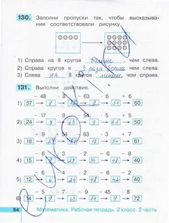 Истомина редько тетрадь по математике 2