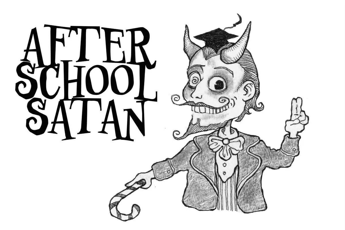 Дьявол в школьные годы. Сатана в школе. After School Satan. Satan программа.