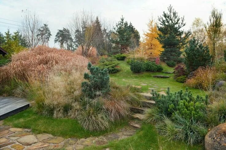 Прекрасный сад от @sharonin_alexander #landscapedesign Идеи для садового дизайна