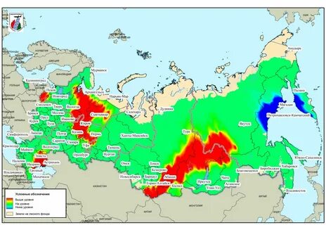 Пожароопасные районы