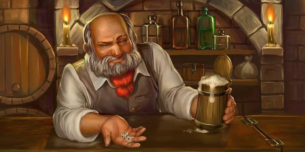 Стоит избушка под названием пивнушка