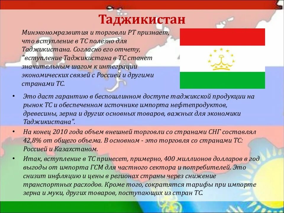 Отношение к таджикам в россии. Внешние экономические отношения Таджикистана. Внешние экономические связи Республики Таджикистан. Отношения РФ И Таджикистана. Таджикистан презентация.