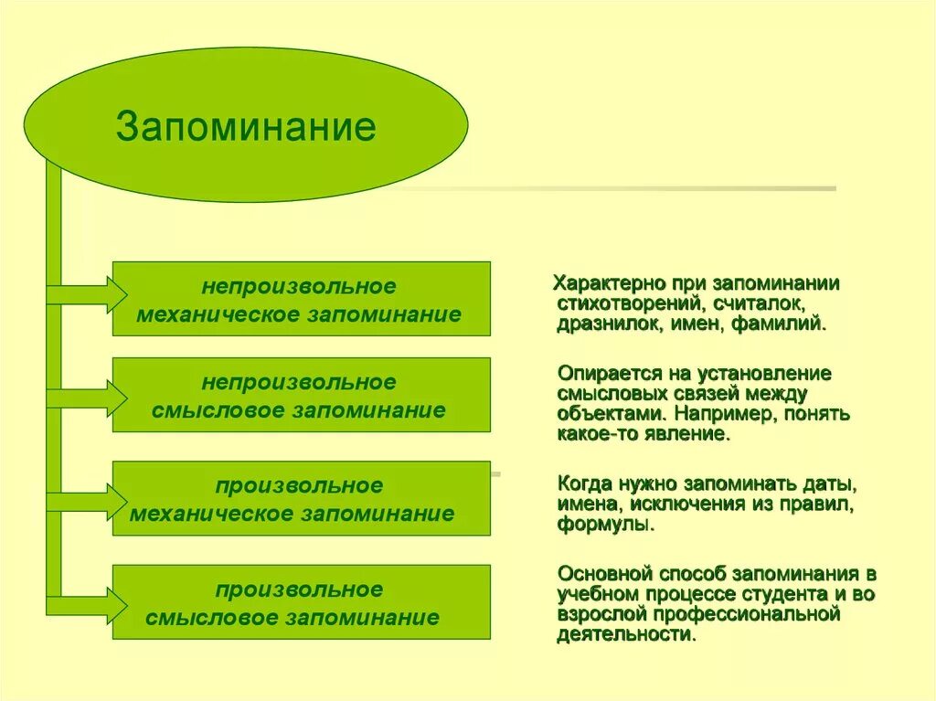 Виды запоминания. Типы способы запоминания. Виды запоминания памяти. Виды запоминания информации в психологии.